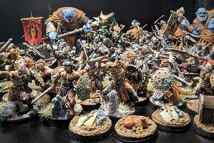 Parade Ready painting: Army of Carn Dûm