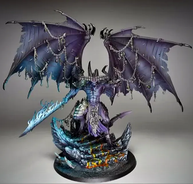 Hero Grade painting: Be’lakor, the Dark Master