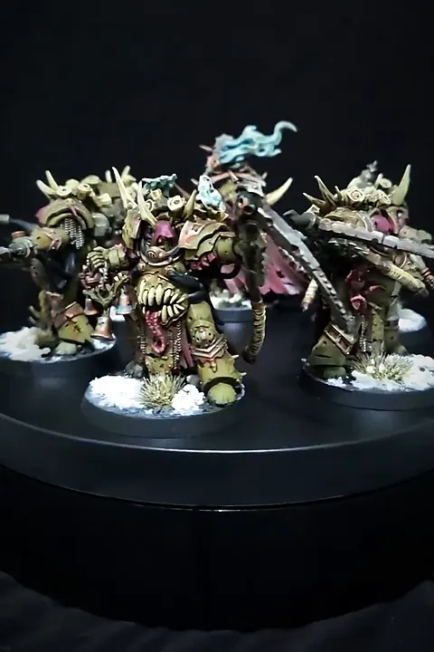 Parade Ready painting: Death Guard Plague Marines