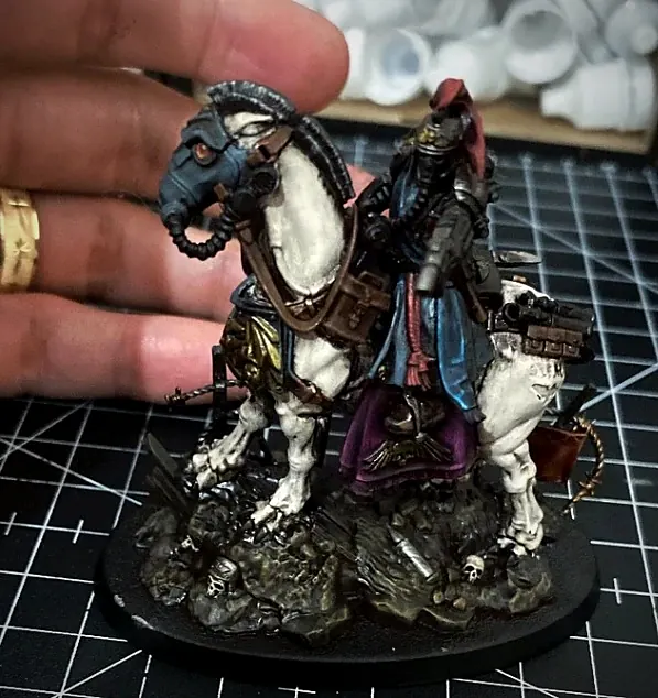 Hero Grade painting: Death Korps Death Rider