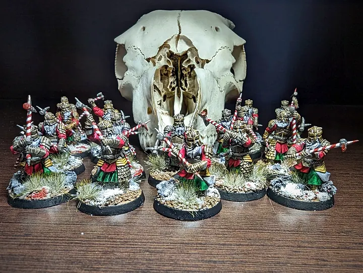 Parade Ready painting: Army of Thrór Grimhammers