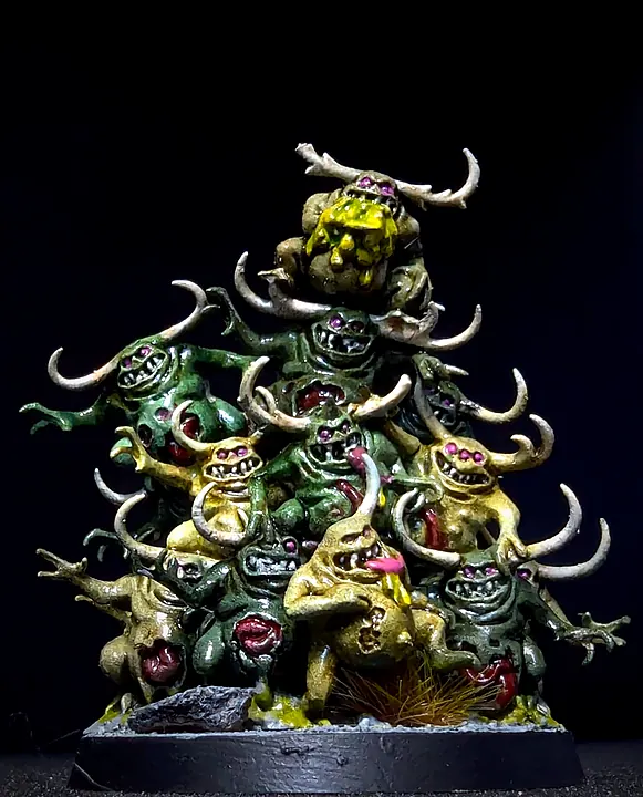 Parade Ready painting: Nurglings