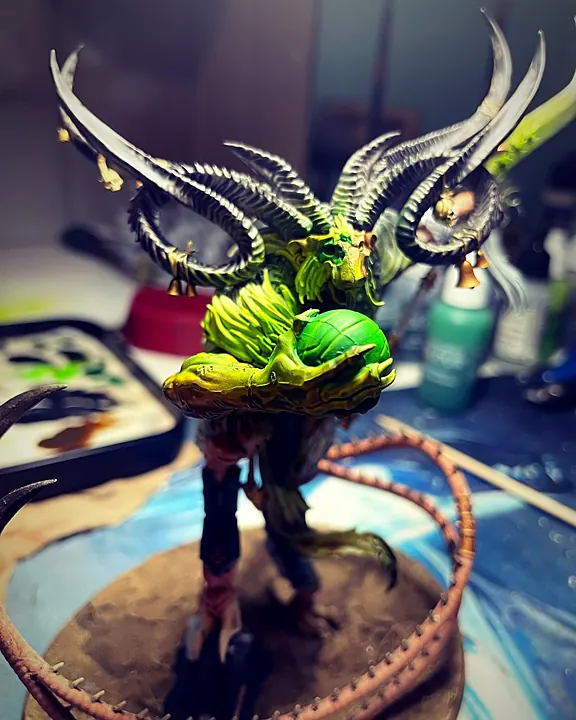Hero Grade painting: Nurgle Daemon Prince