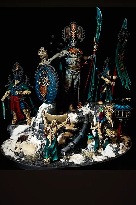 Hero Grade painting: Katakros, Mortarch of the Necropolis
