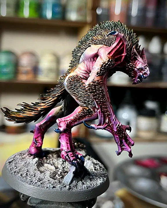 Hero Grade painting: Vargskyr