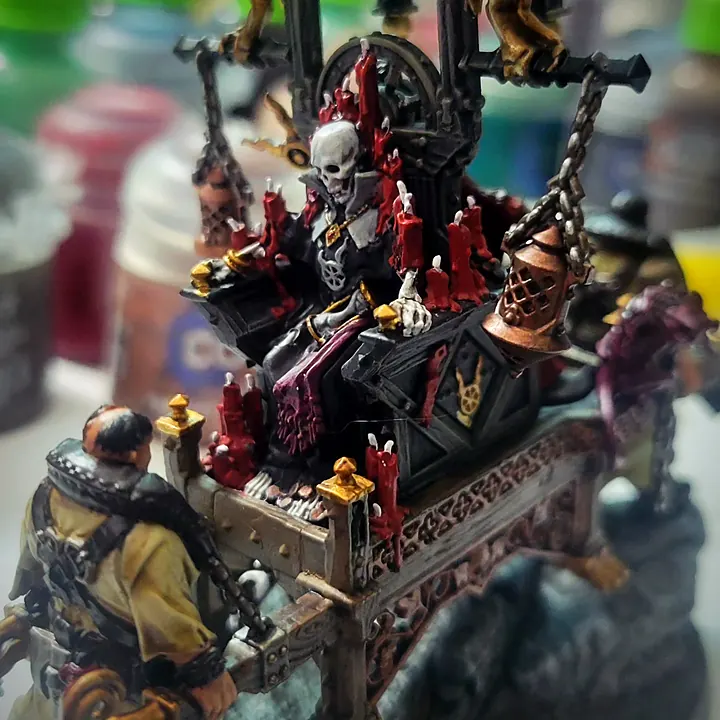 Parade Ready painting: Triumph of Saint Katherine