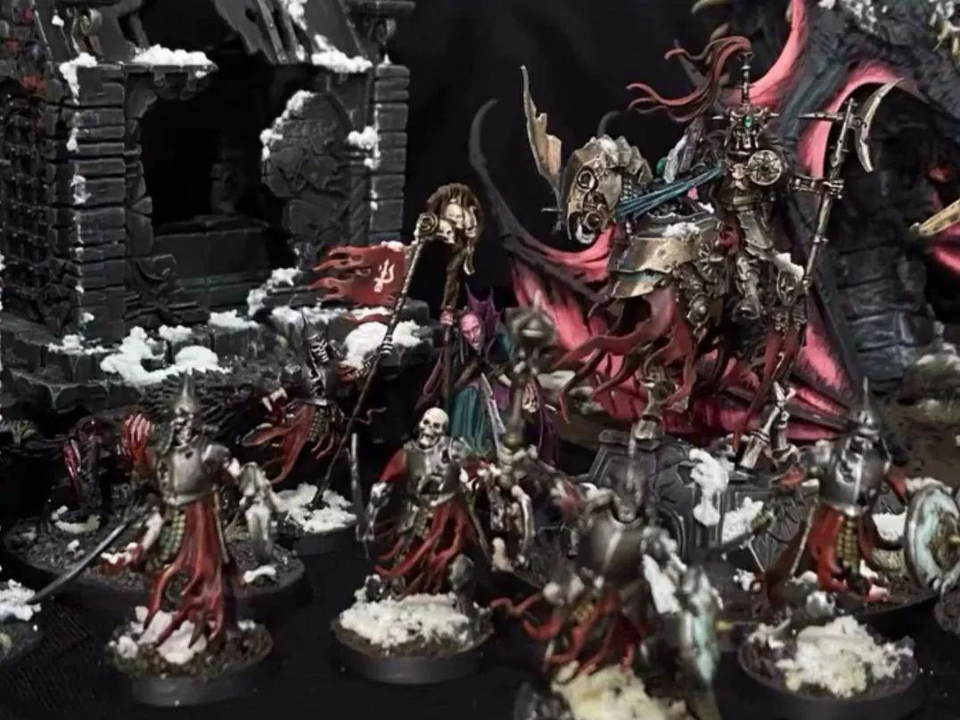 Parade Ready army painting: undead warriors with a dragon rider