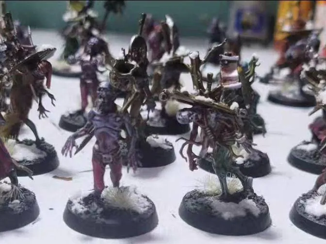 Parade Ready army painting: a unit of zombies
